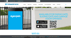 Desktop Screenshot of powertech-automation.com